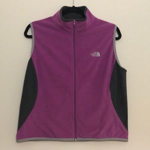 North face fleece vest